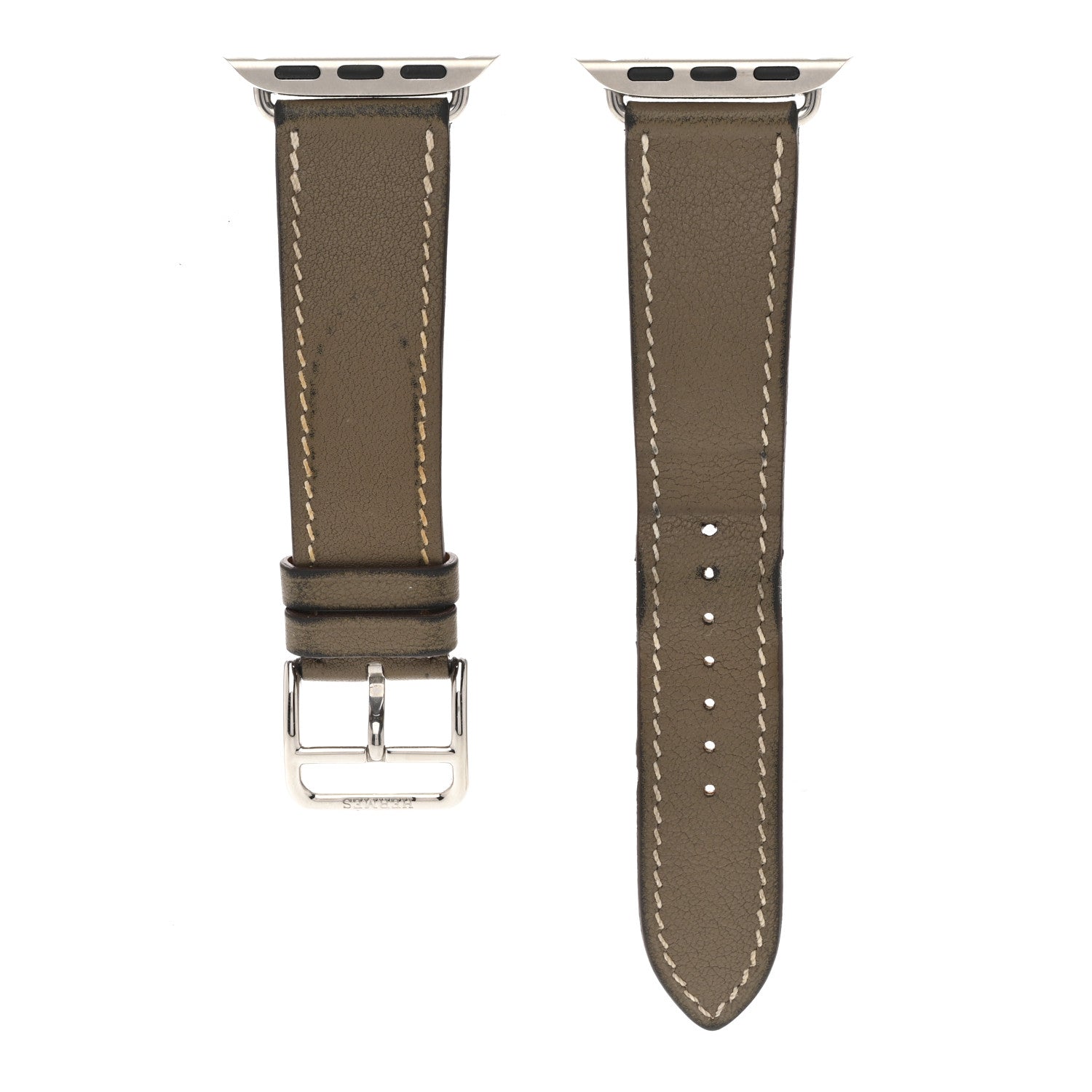 Hermes Swift 32mm Apple Watch Band Etoupe 1 of 5