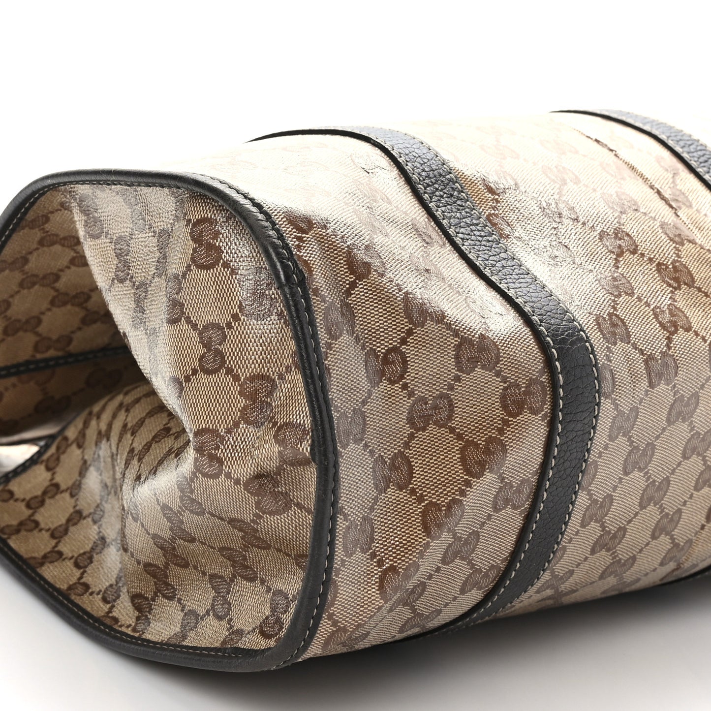 Crystal Monogram Dollar Calfskin Medium Joy Shoulder Bag Beige Ebony Testa Di Moro