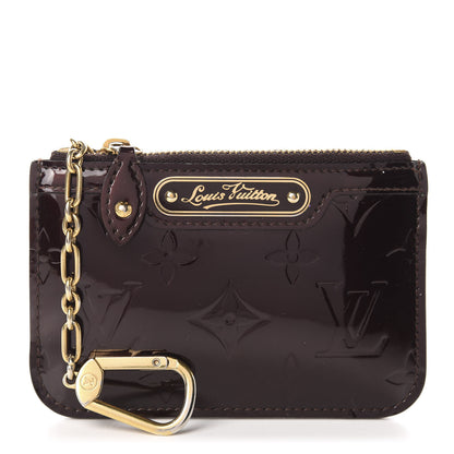 Louis Vuitton Vernis Key Pouch Amarante 1 of 6