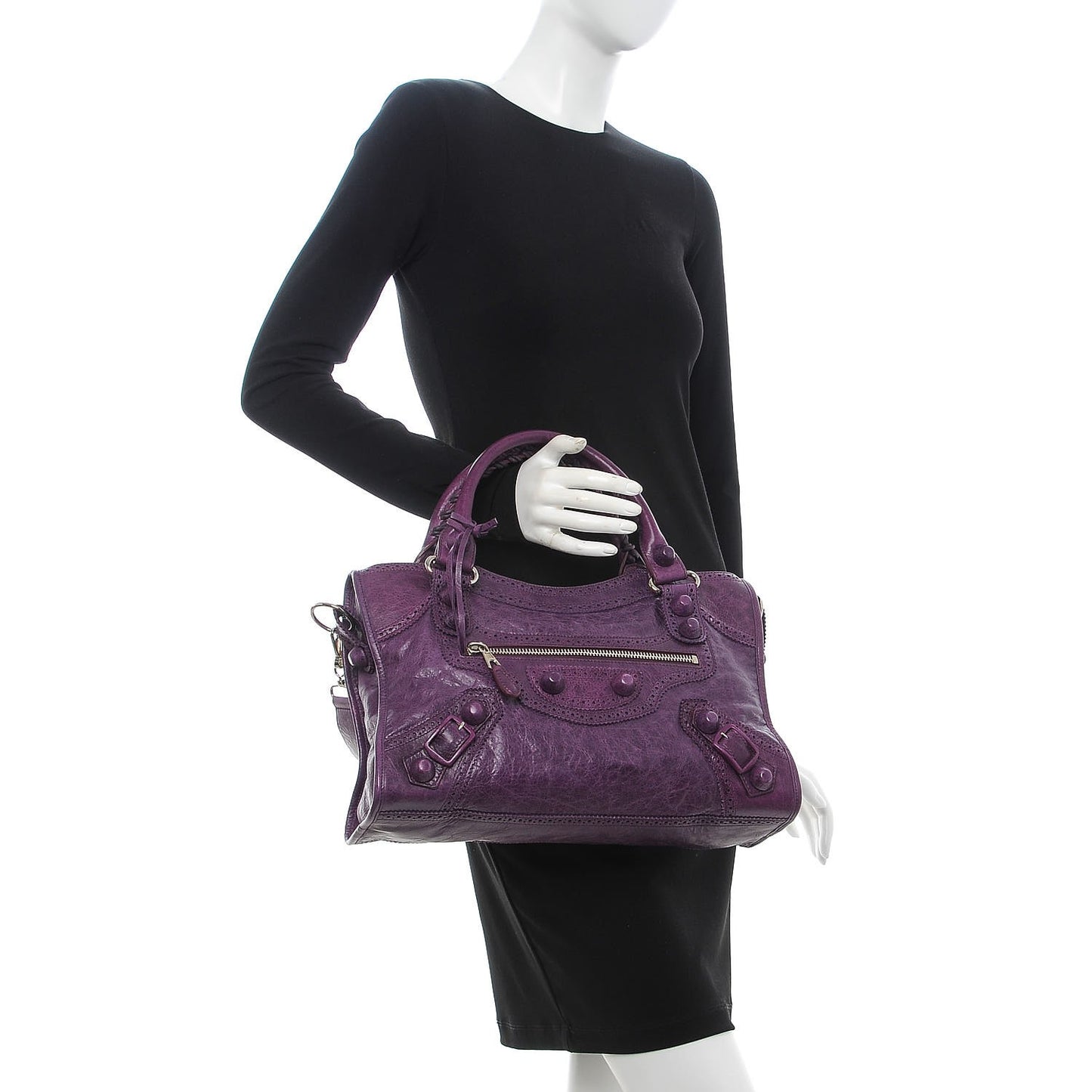 Agneau Giant Brogues Hardware City Raisin