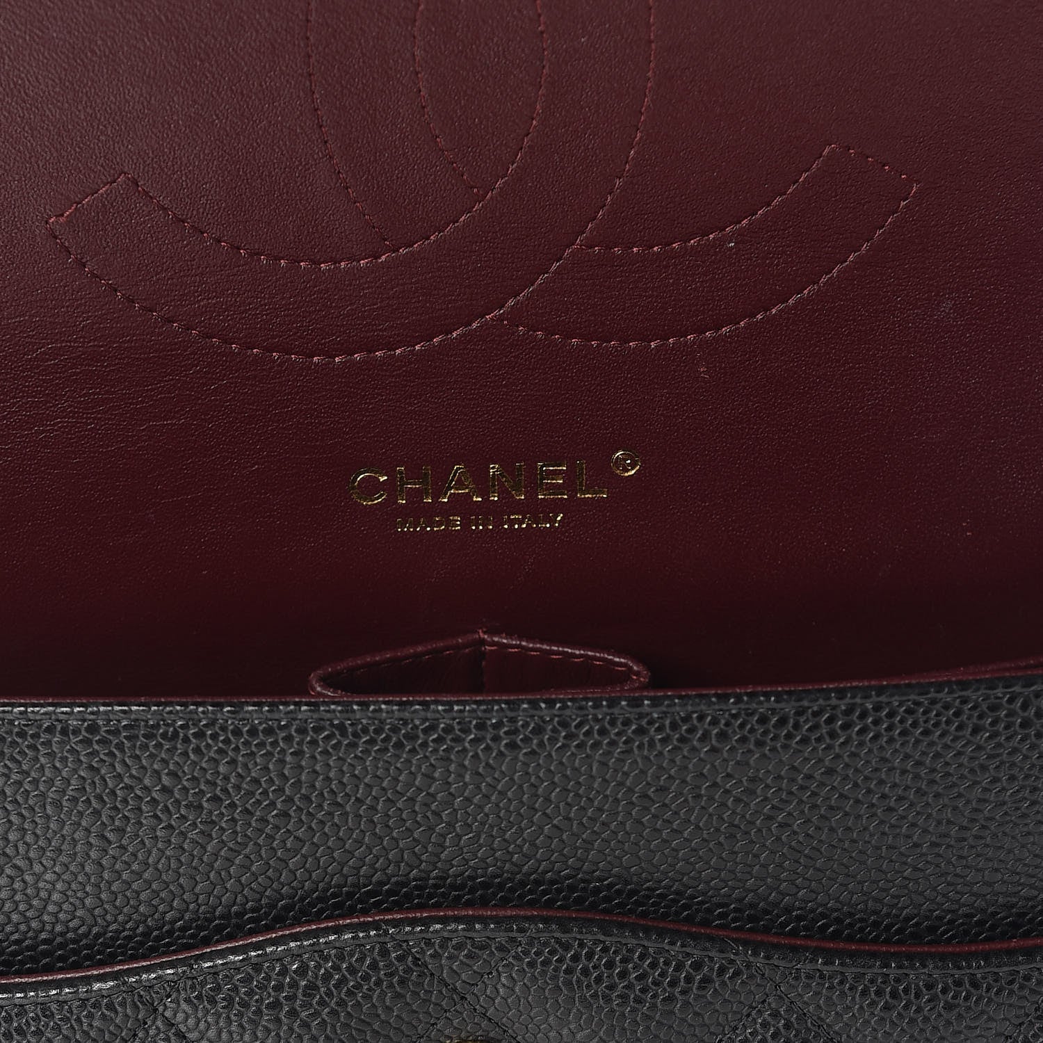 Chanel Caviar Quilted Jumbo Double Flap Black 6 of 9