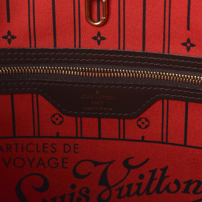 Louis Vuitton Damier Ebene Neverfull MM 6 of 9