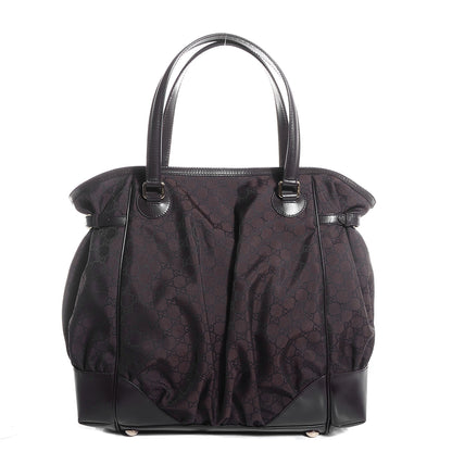 Gucci Monogram Full Moon Tote Brown 1 of 7