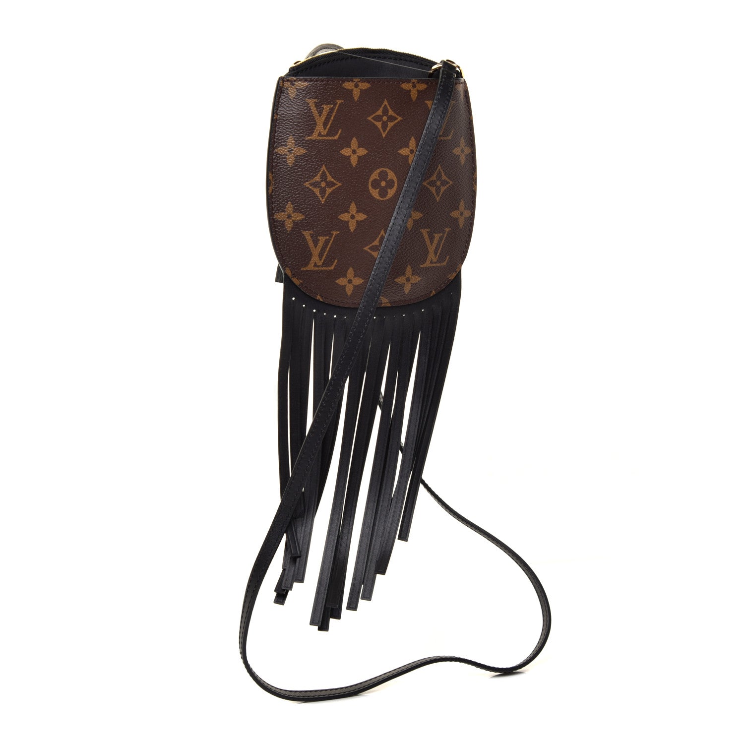 Louis Vuitton Monogram Fringed Mini Noe 3 of 9