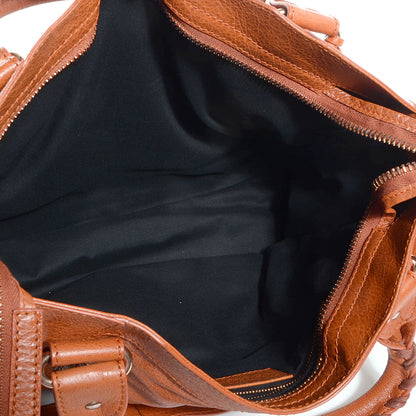 Balenciaga Agneau Giant 21 Rose Gold Hardware City Orange Brulee 5 of 12