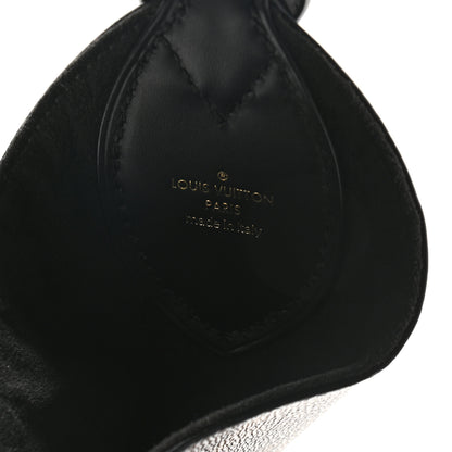 Louis Vuitton Monogram Flower Hobo Black 6 of 6