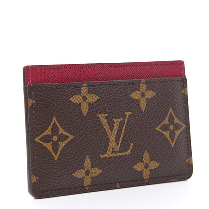 Louis Vuitton Monogram Card Holder Fuchsia 3 of 6