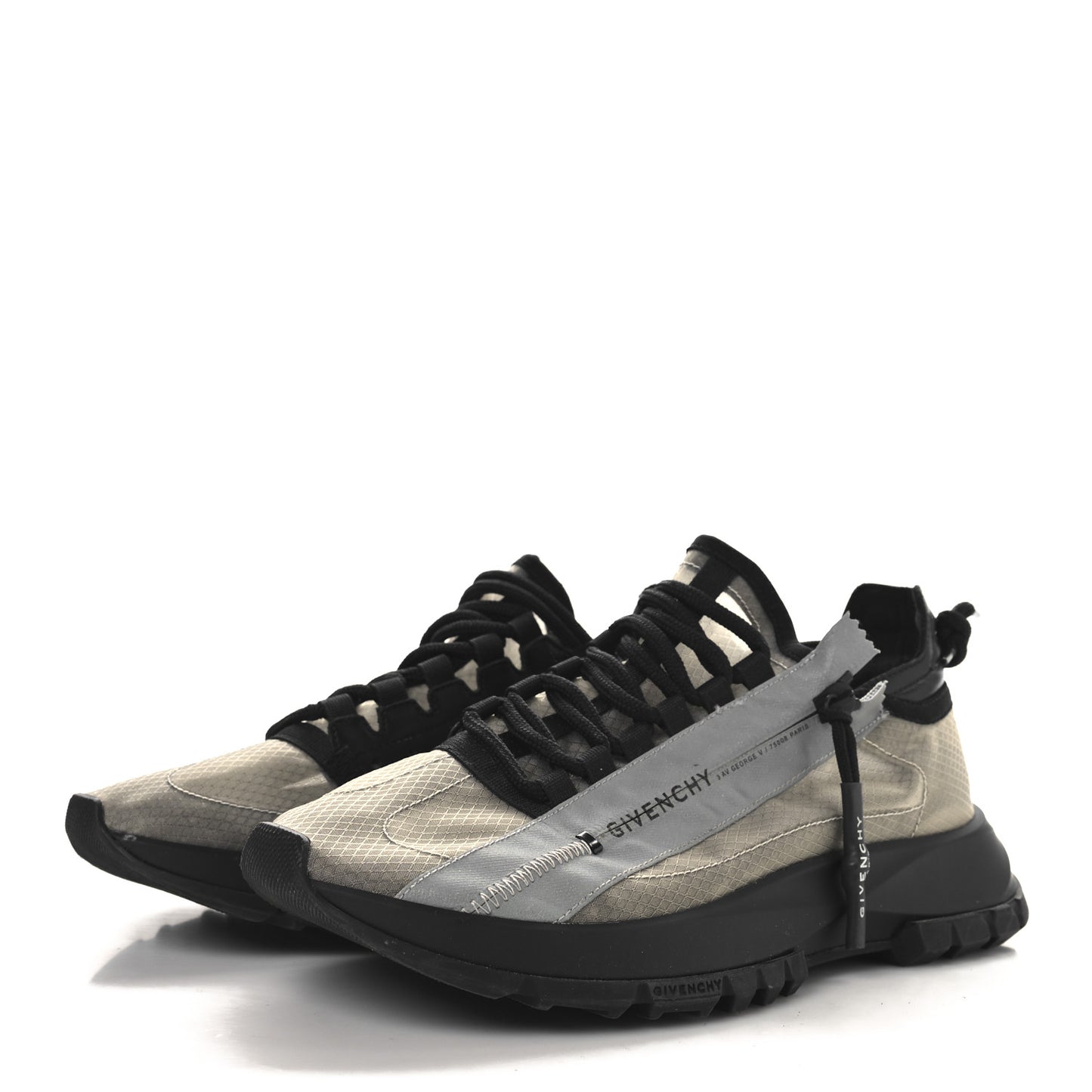 Spectre Low Runners Sneakers 38 Black Grey