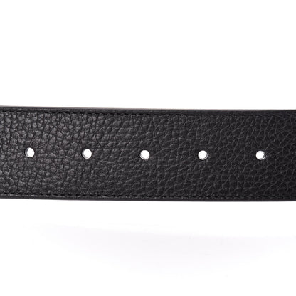 Gucci Dollar Calfskin 1973 Reversible Belt 85 34 Black Mineral Blue 4 of 6