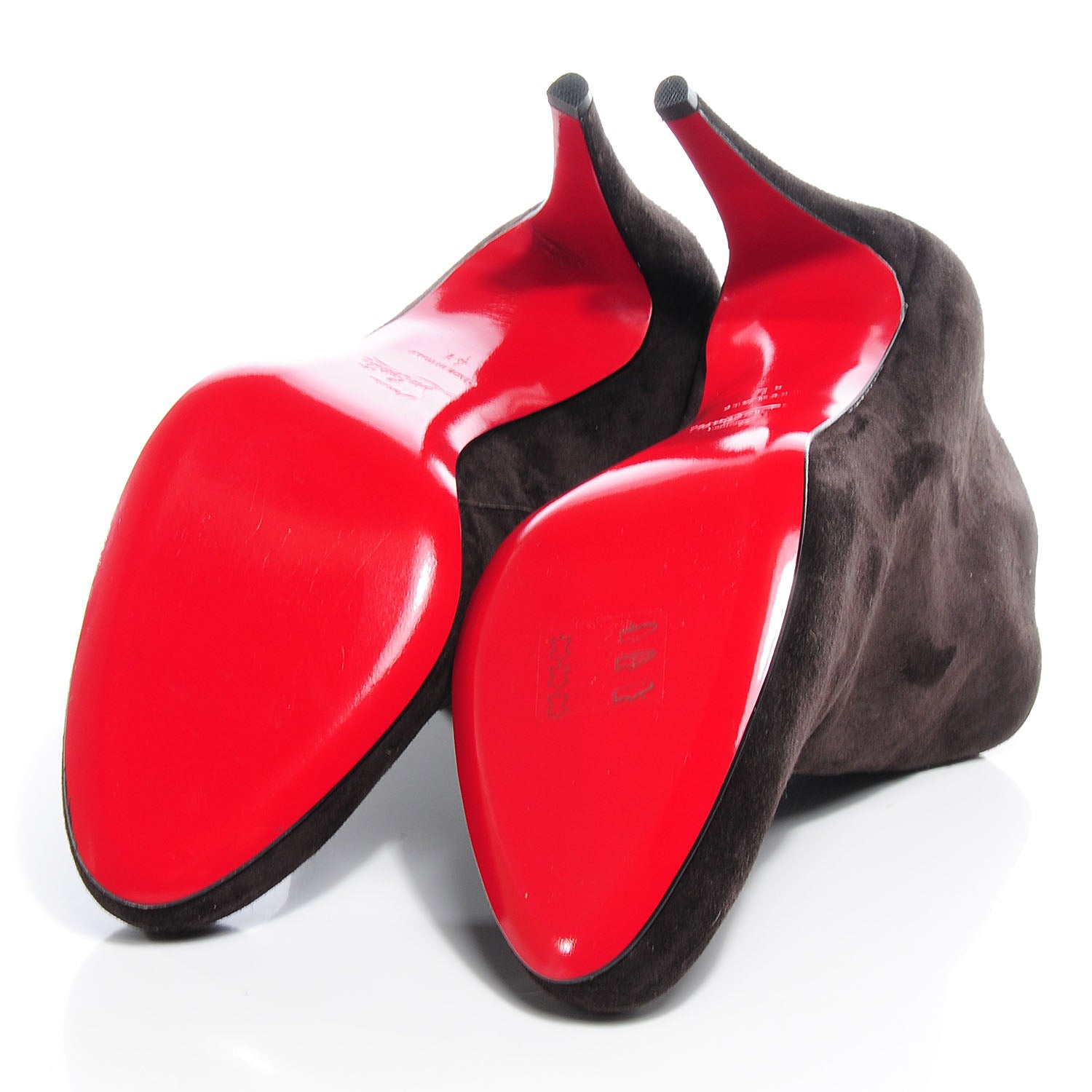 Christian Louboutin Veau Velours Belle 85 Ankle Boots 41 Ebene 5 of 6