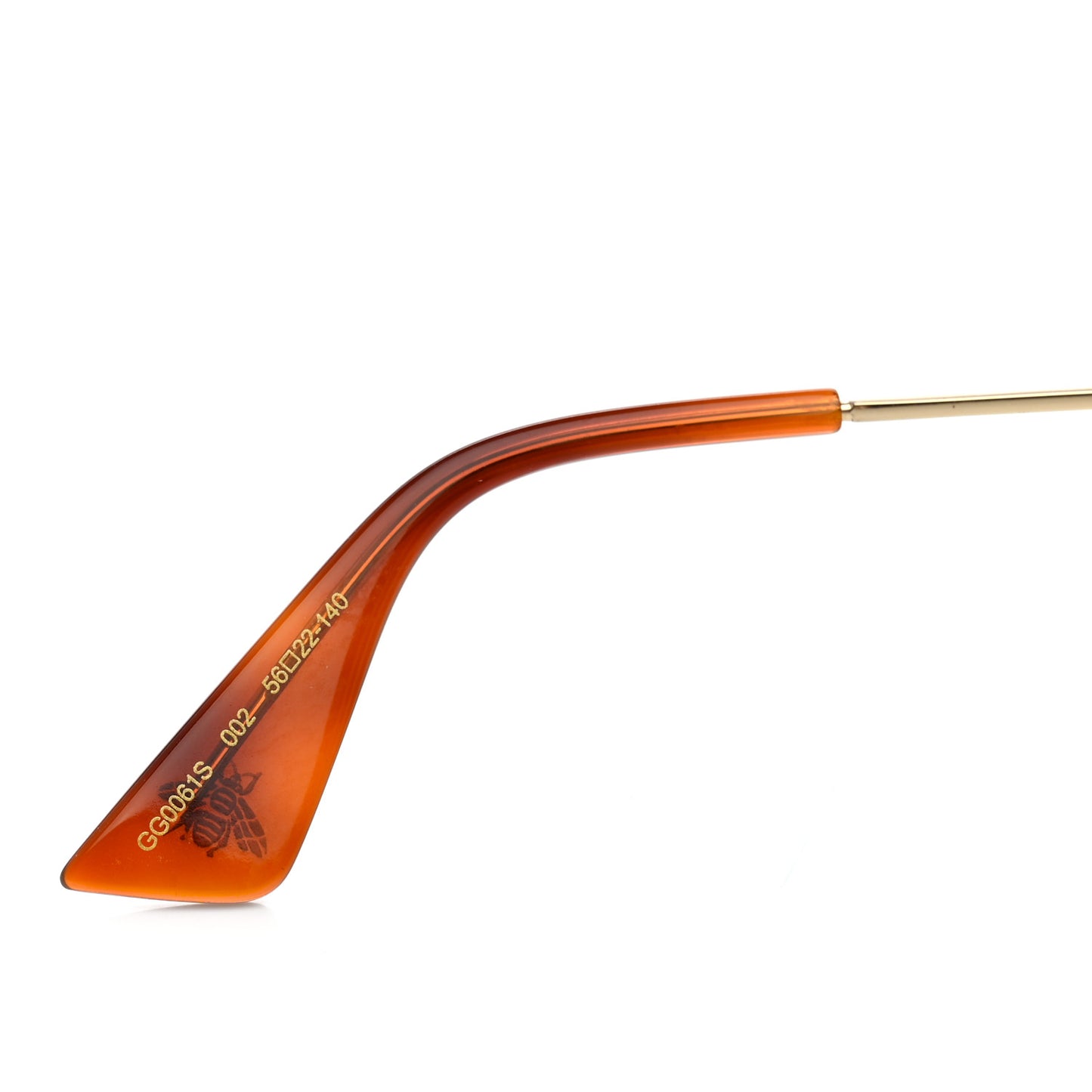 Round Sunglasses GG0061S Tortoise