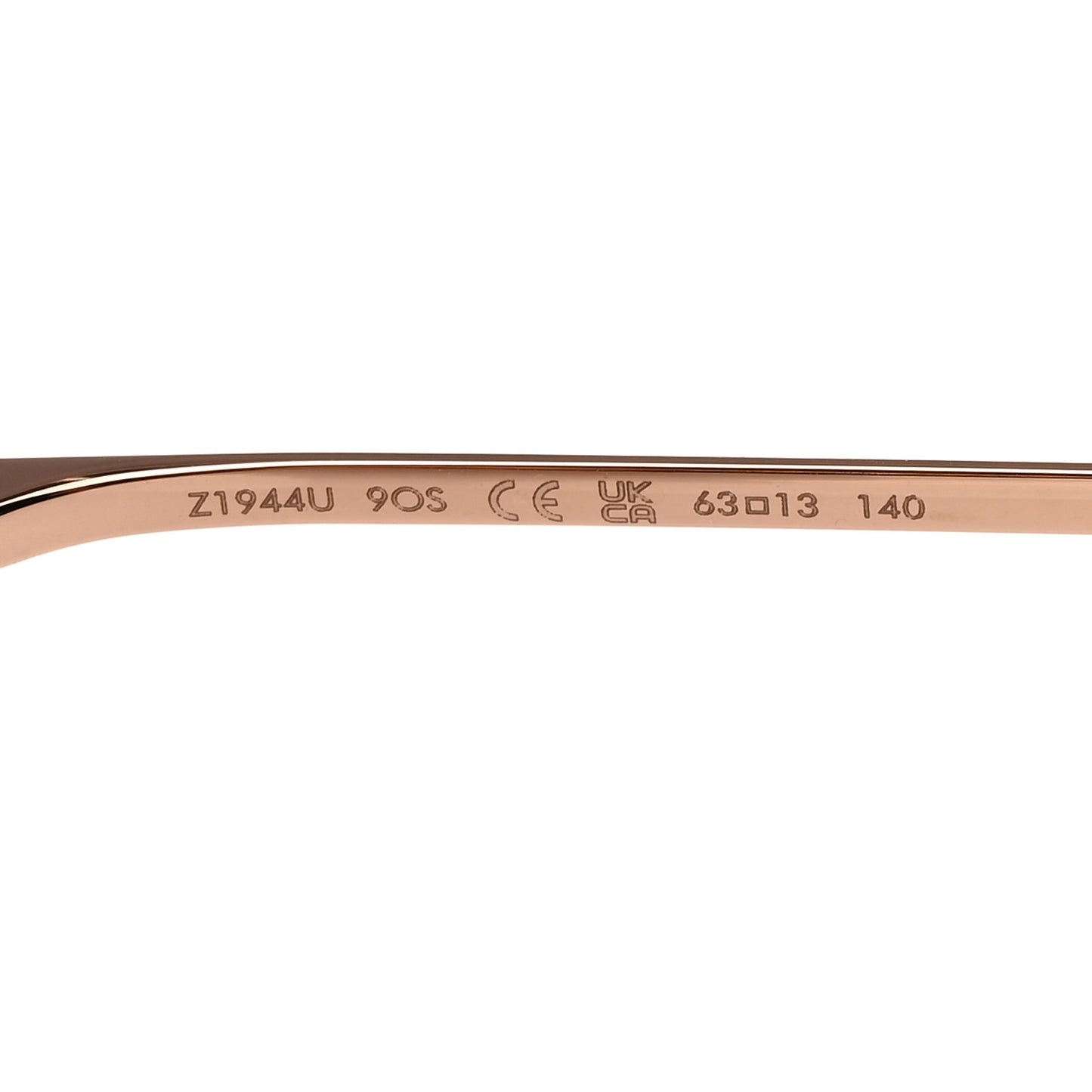 Metal LV Halo Cat Eye Sunglasses Z1944U Pink Gold