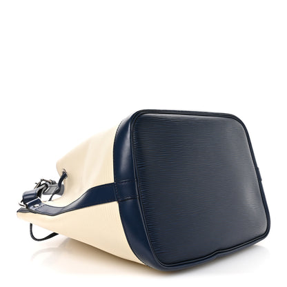 Louis Vuitton Epi Petit Bi-Color Noe Ivory Indigo 4 of 12
