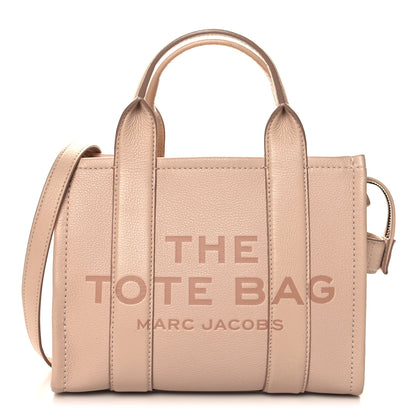 Marc Jacobs Grained Calfskin Small The Tote Bag Rose Dust 1 of 10