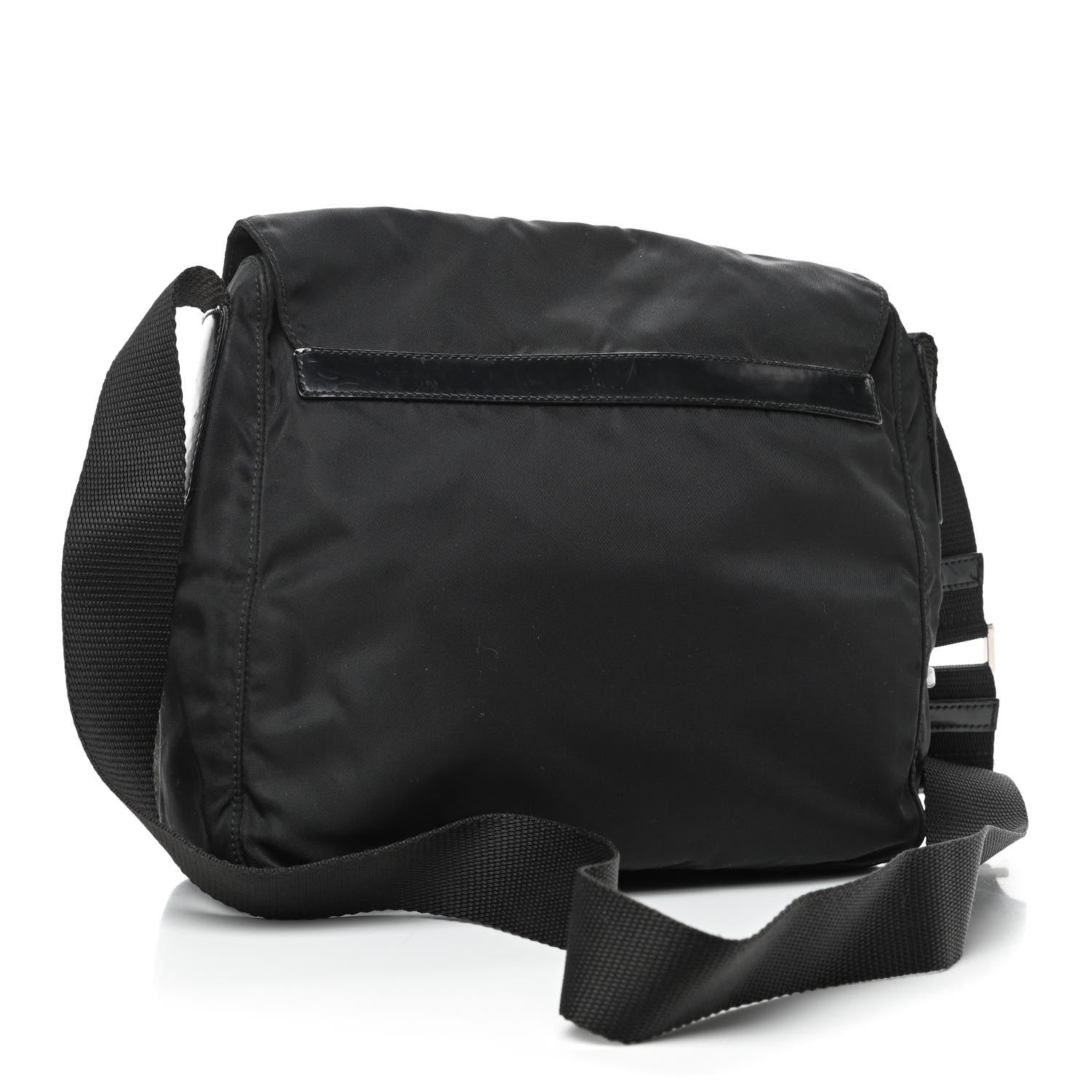 Prada Nylon Vela Small Hunting Bag Black 2 of 9