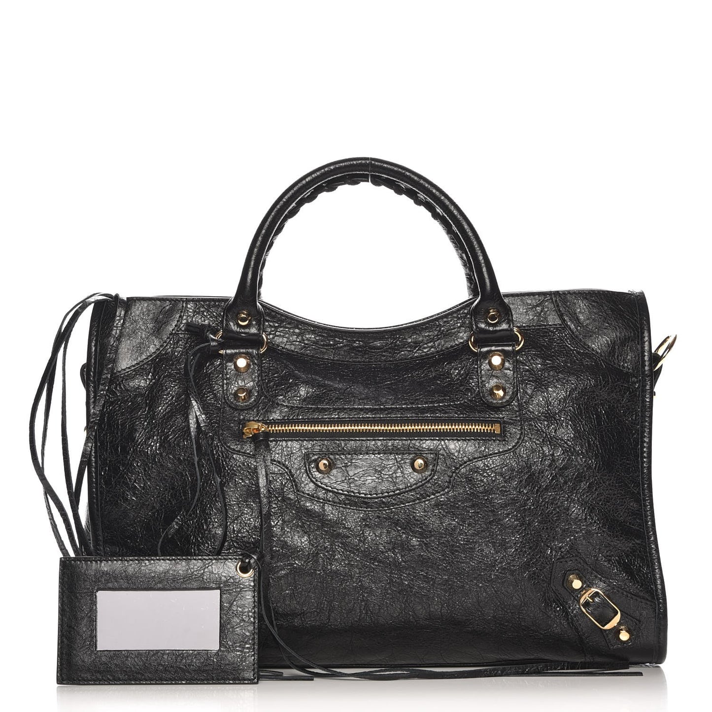 Agneau Classic Gold Hardware City Black