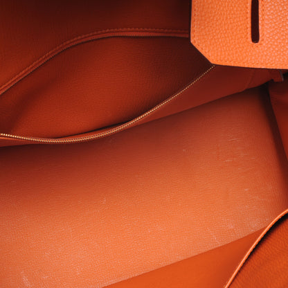Hermes Togo Birkin 35 Orange 9 of 10