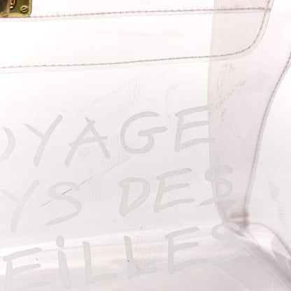Hermes Vinyl Souvenir De L'Exposition Kelly Transparent 7 of 9