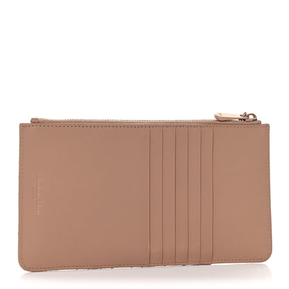 Christian Dior Ultra Matte Calfskin Cannage Large Lady Dior Zip Wallet Beige 3 of 7