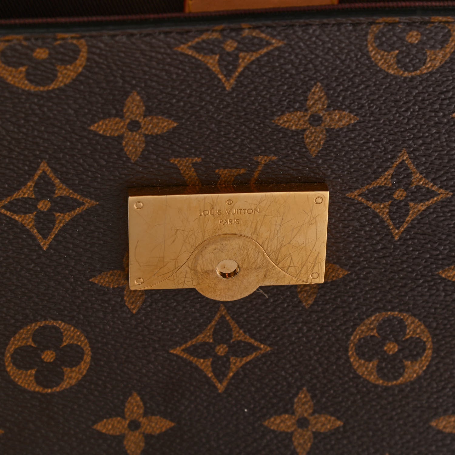 Louis Vuitton Monogram Cluny MM Blue Glacial 9 of 10