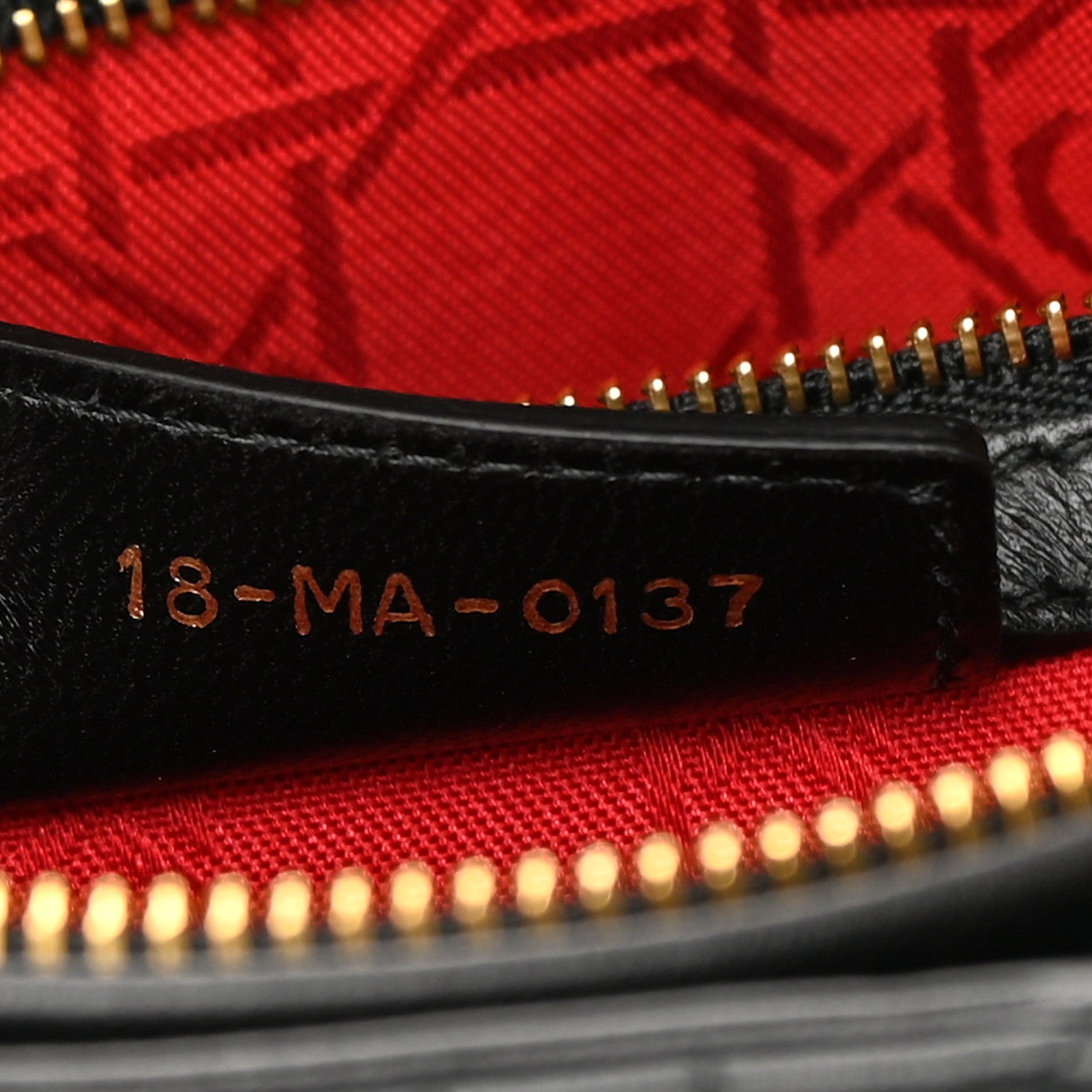 Christian Dior Lambskin Cannage Medium Lady Dior Black 7 of 13