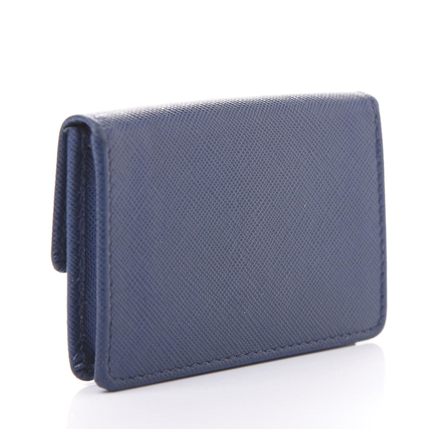 Saffiano Metal Coin Purse Bluette
