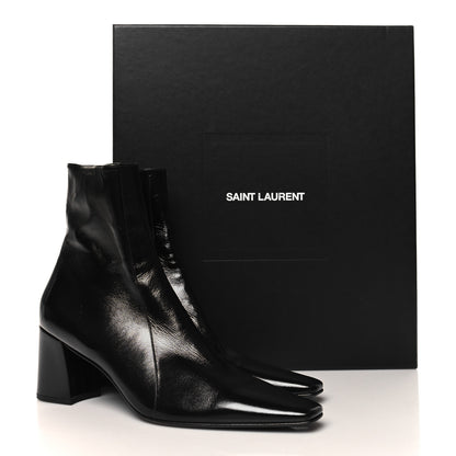 Saint Laurent Nappa Sugar Rainer 75 Mens Booties  42.5 Black 10 of 10