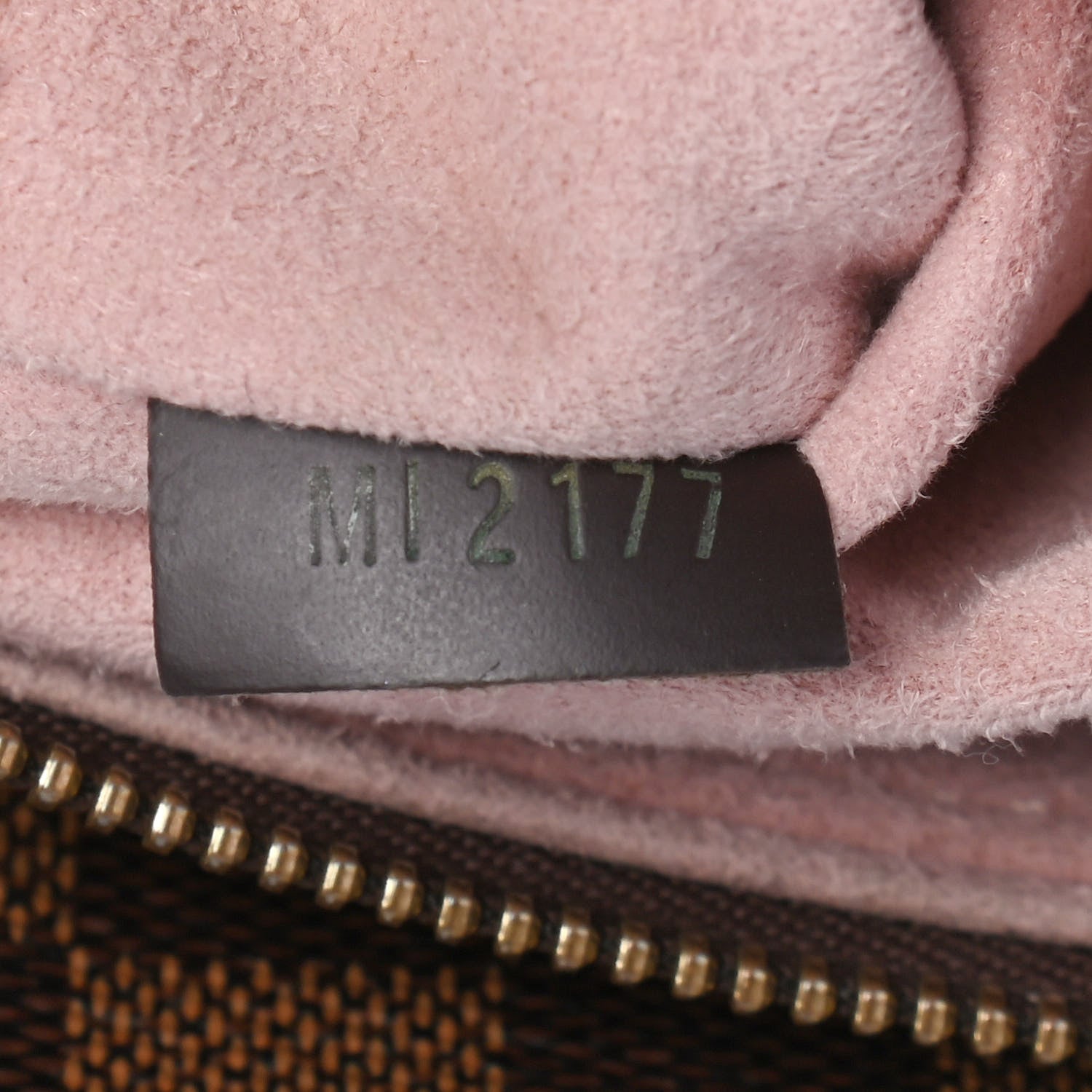 Louis Vuitton Cuir Taurillon Damier Ebene Normandy Magnolia 7 of 12