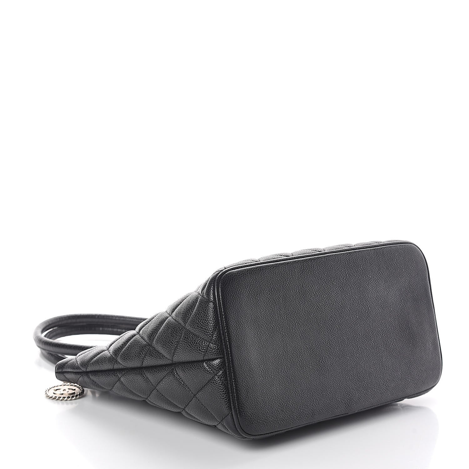 Chanel Caviar Quilted Medallion Tote Black 4 of 11