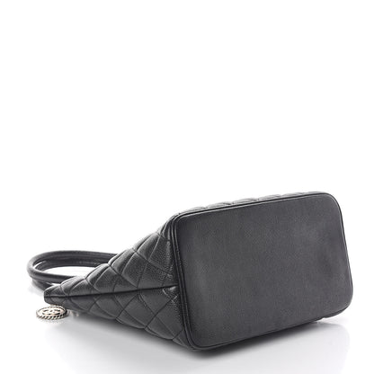 Chanel Caviar Quilted Medallion Tote Black 4 of 11