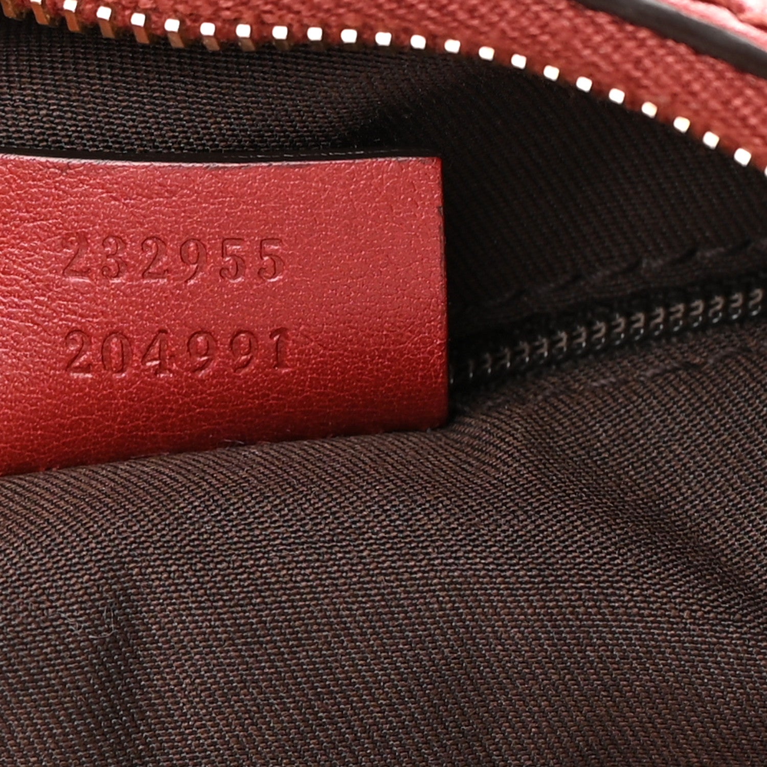 Gucci Monogram Medium Sukey Hobo Red 6 of 13