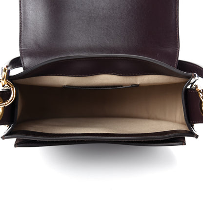 Chloe Calfskin Large Tess Bag Black Raisin 5 of 9