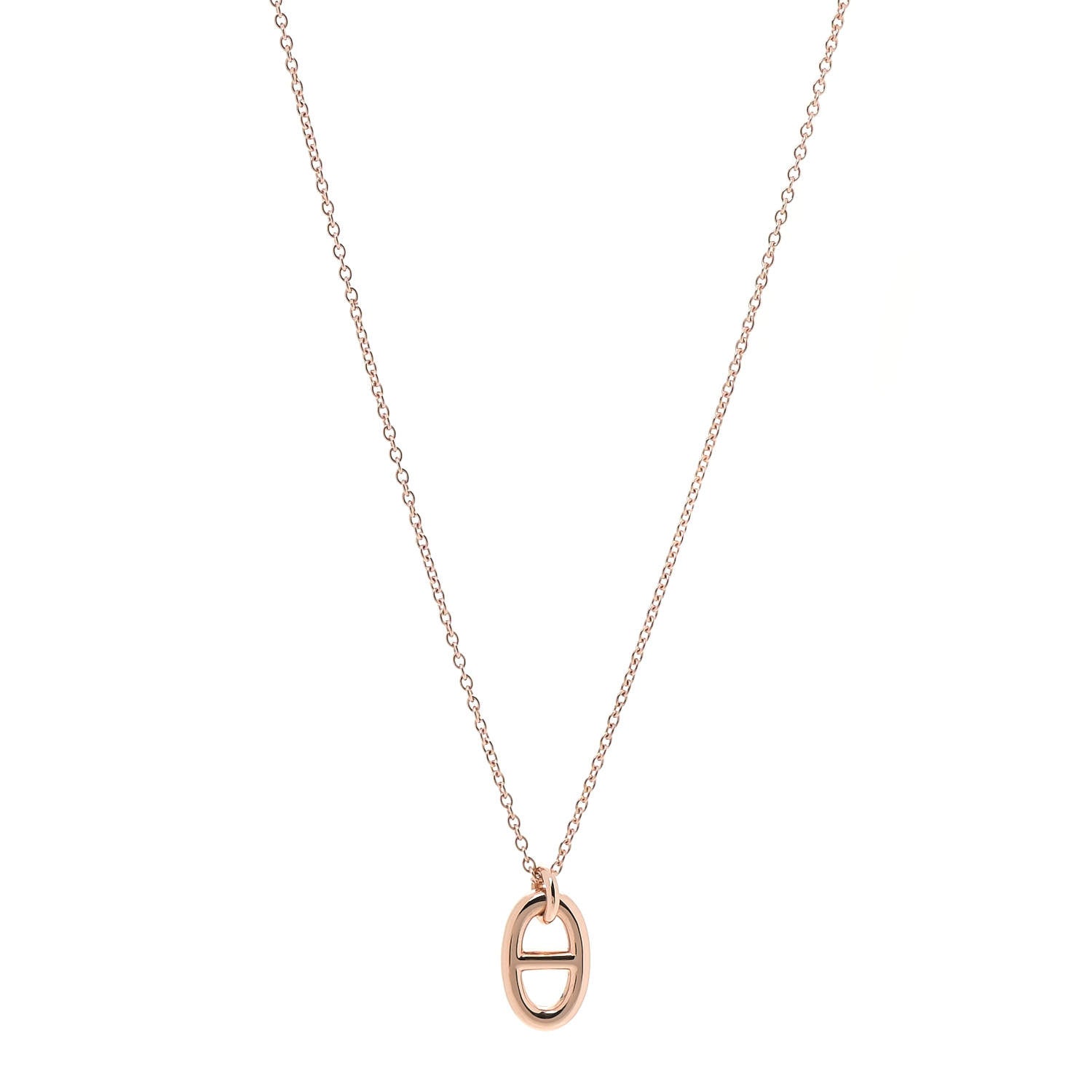 Hermes 18K Rose Gold PM Farandole Pendant Necklace 1 of 5