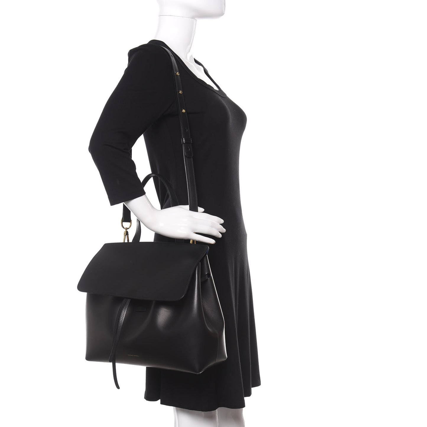 Calfskin Lady Bag Black Royal