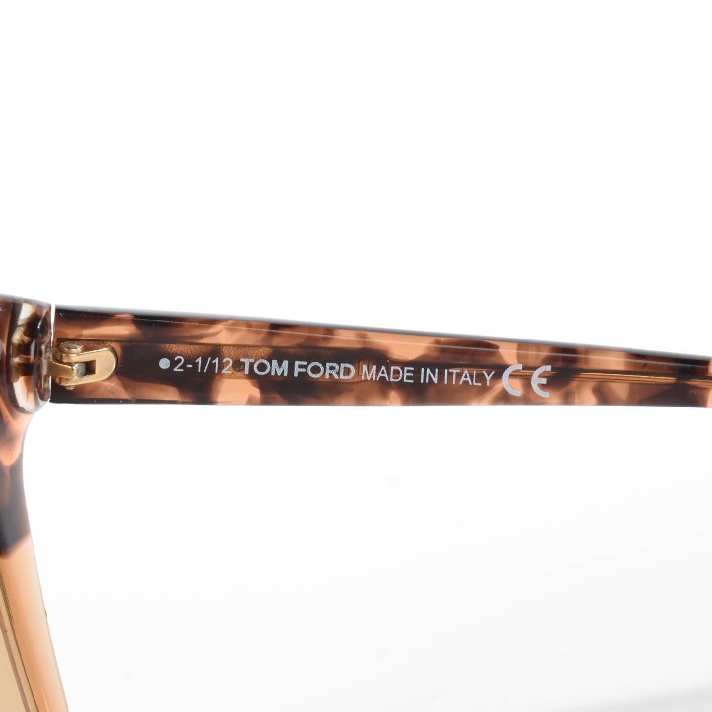 Carli Oversize Square Cateye Sunglasses TF295 Blonde Havana