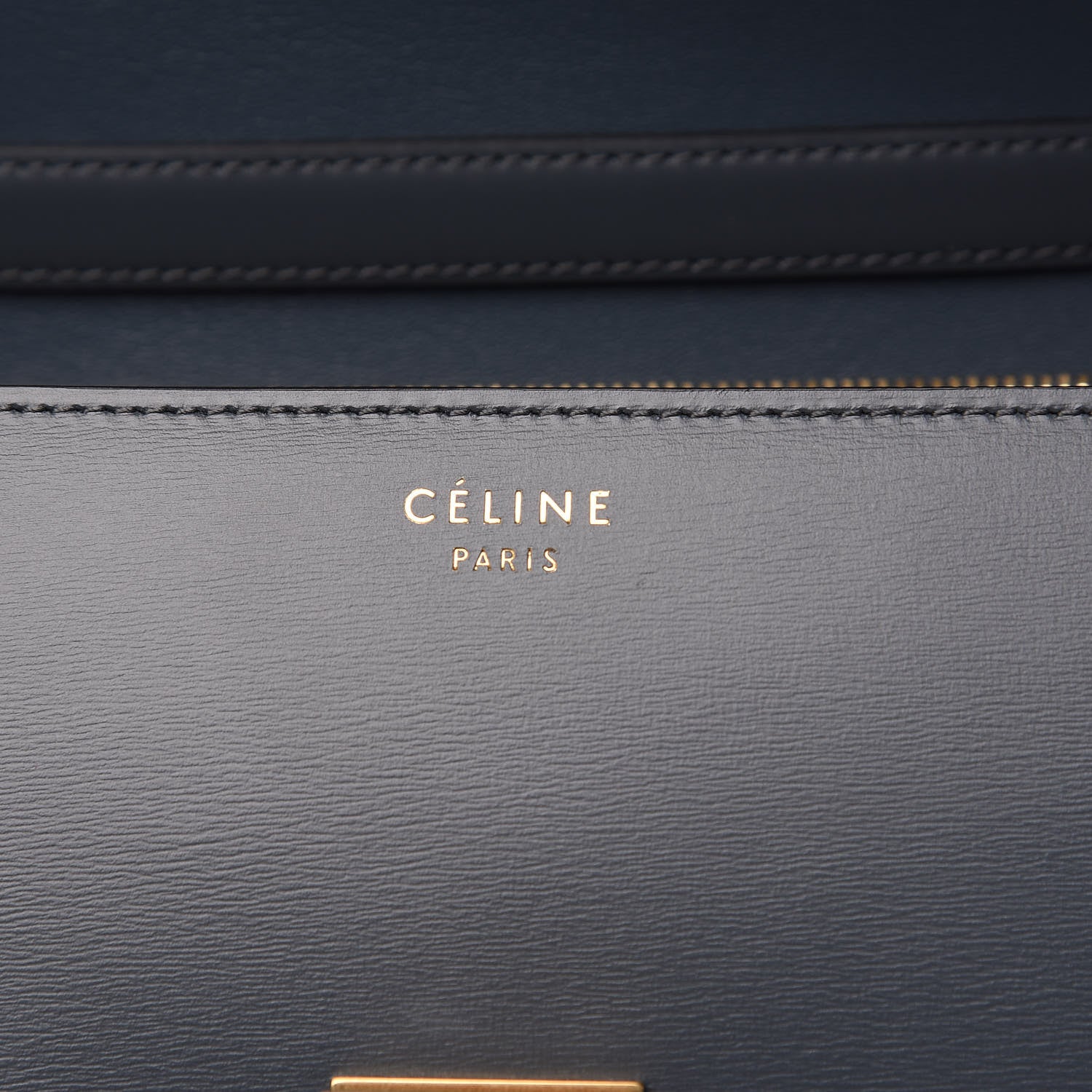 Celine Liege Calfskin Medium Classic Box Flap Bag Grey 8 of 8