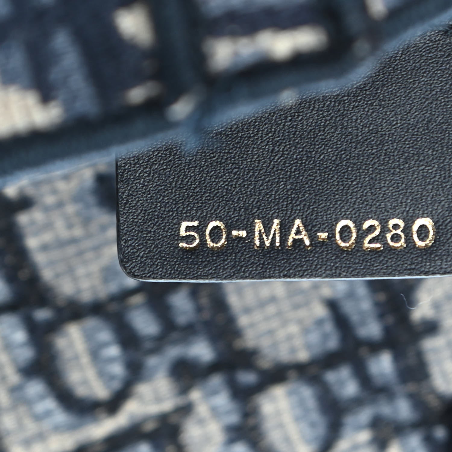Christian Dior Oblique Slim Saddle Pouch Blue 7 of 9