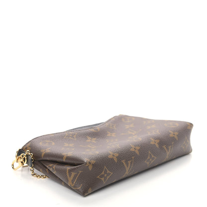 Louis Vuitton Monogram Pallas Clutch Black 5 of 10