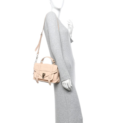 Proenza Schouler Lambskin Tiny PS1 Satchel Nude 2 of 9