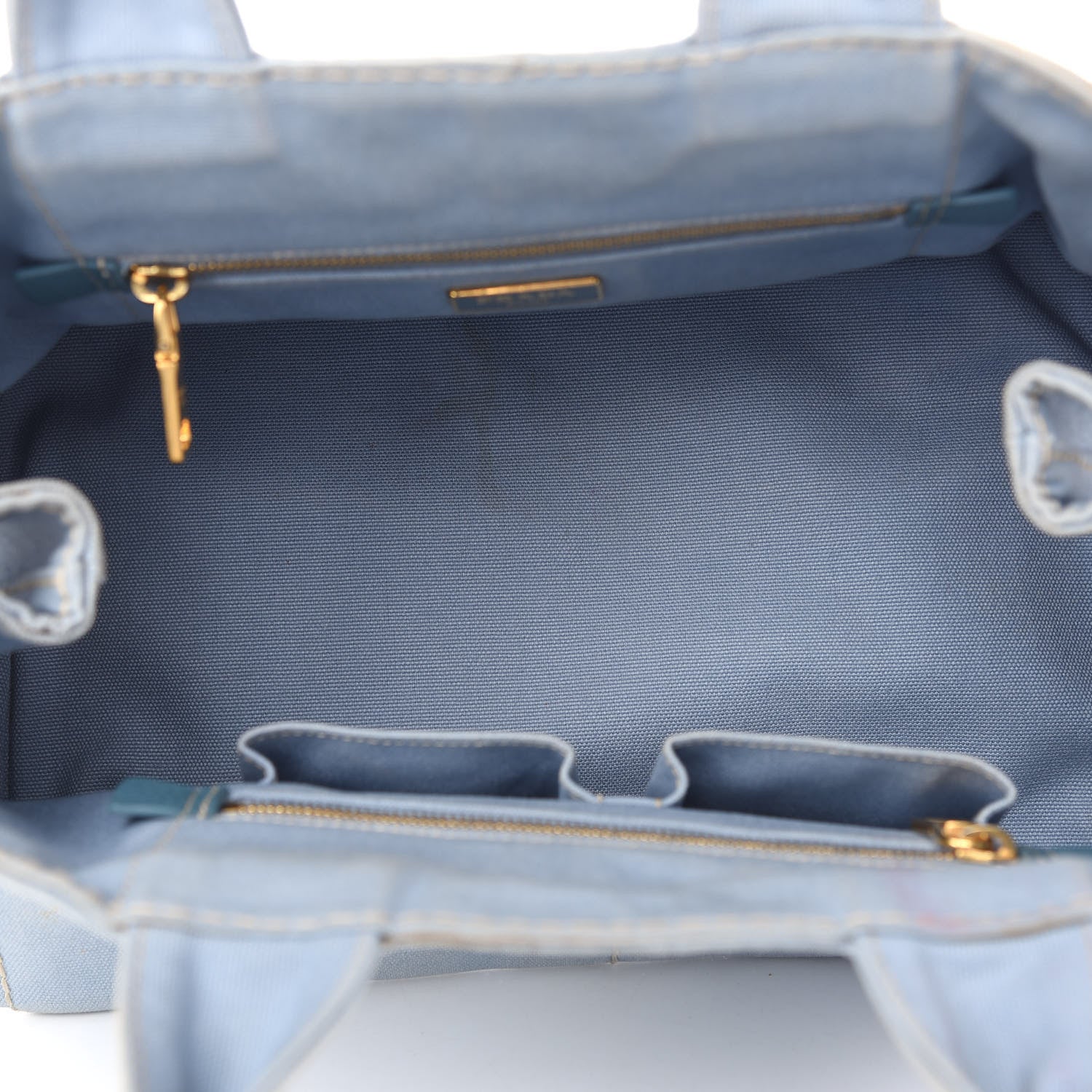 Prada Canapa Logo Tote Astrale 5 of 11