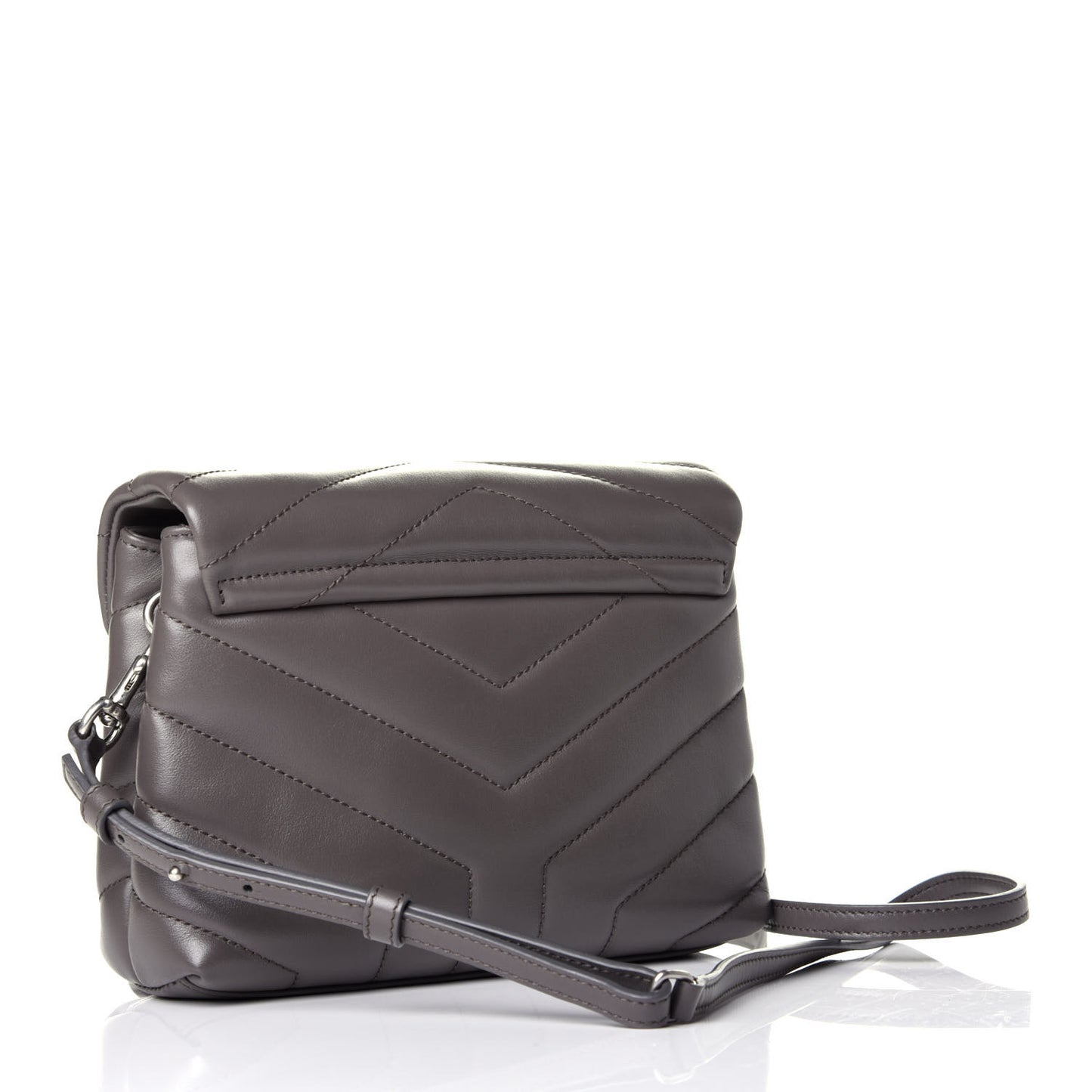 Calfskin Y Quilted Monogram Toy Loulou Crossbody Bag Earth