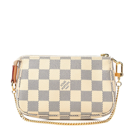 Louis Vuitton Damier Azur Mini Pochette Accessories 1 of 8