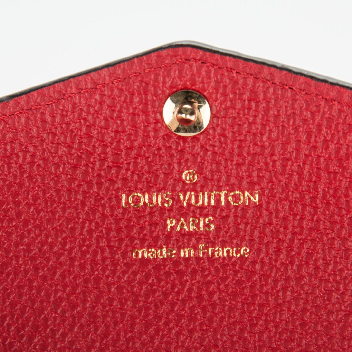 Empreinte Key Pouch Cherry