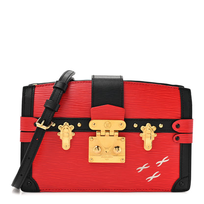 Louis Vuitton Epi Trunk Clutch Red 1 of 16