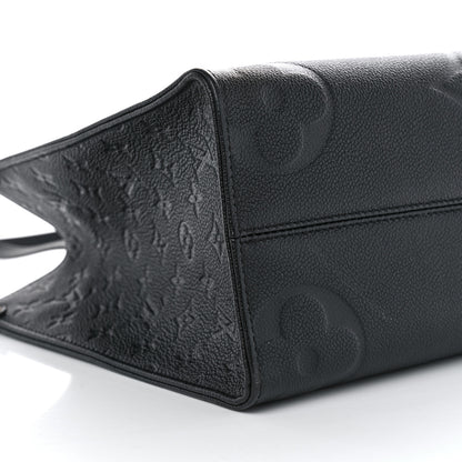 Louis Vuitton Empreinte Monogram Giant OnTheGo MM Black 8 of 9