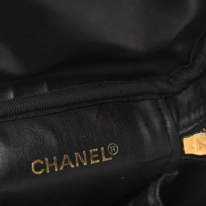 Chanel Lambskin Vanity Cosmetic Case Black 11 of 11