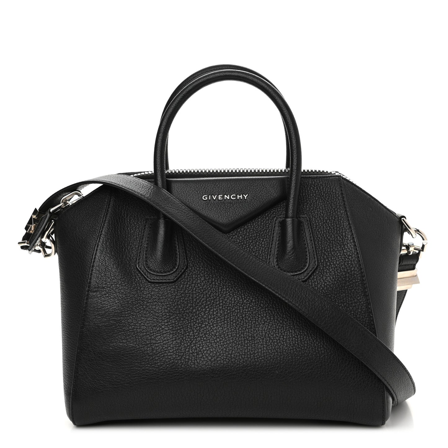 Sugar Goatskin Small Antigona Black