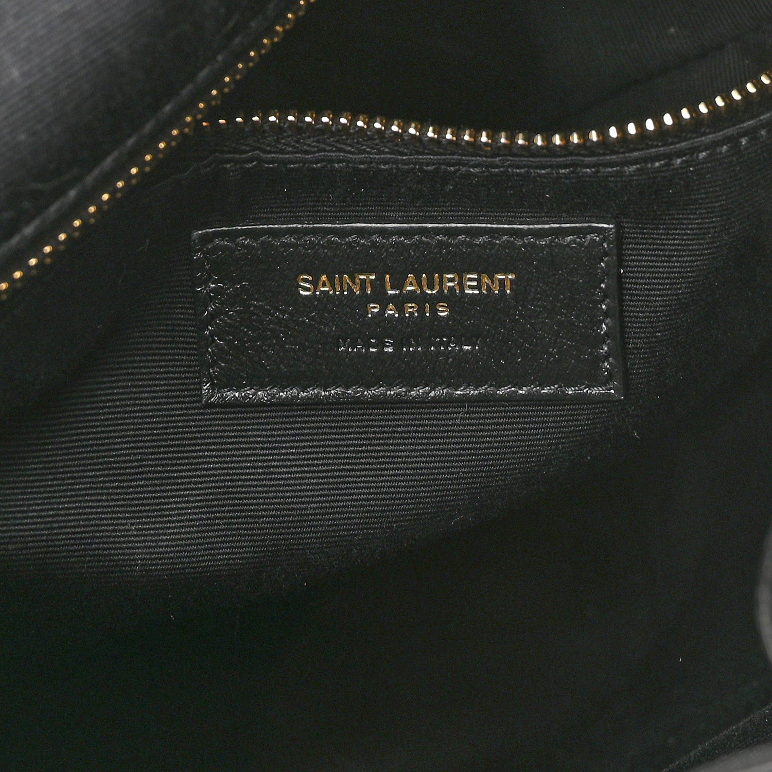 Saint Laurent Lambskin Matelasse Monogram Joe Backpack Black 6 of 10
