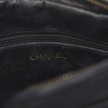Chanel Lambskin Quilted CC Tassel Camera Bag Navy Blue 7 of 12