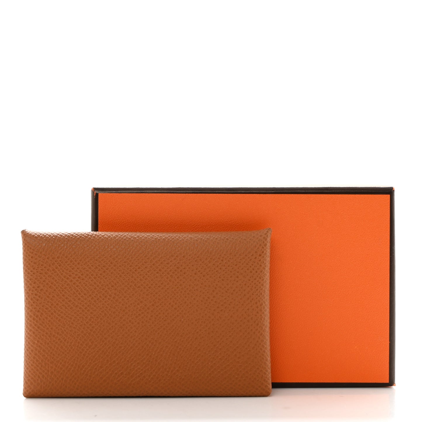 Epsom Calvi Card Case Gold